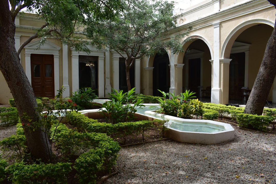 Photo Modern courtyard